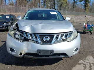 2009 Nissan Murano S with VIN JN8AZ18W99W136361, listed as a IAAI auction lot 41799187 with 145,276 mi miles and . Bid and sale history available at carsss.com. Image 12.