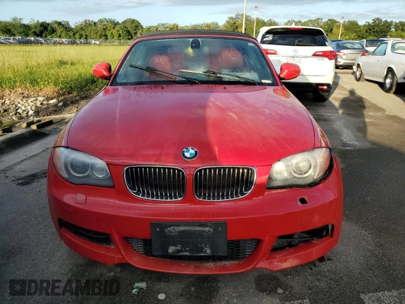 2010 BMW 1 Series 135i with VIN WBAUN9C59AVE94927, listed as a Copart auction lot 74030234 with Not Provided miles and Salvage Title. Bid and sale history available at carsss.com. Image 5.