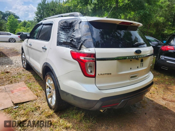 2011 Ford Explorer Limited with VIN 1FMHK8F81BGA82092, listed as a Copart auction lot 61275635 with 182,483 mi miles and Clean title. Bid and sale history available at DreamBid. Image 3.