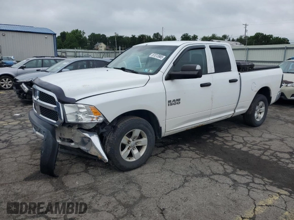 2016 Ram 1500 Express with VIN 1C6RR7FG6GS234210, listed as a Copart auction lot 61013985 with 147,500 mi miles and Salvage title. Bid and sale history available at DreamBid. Image 1.