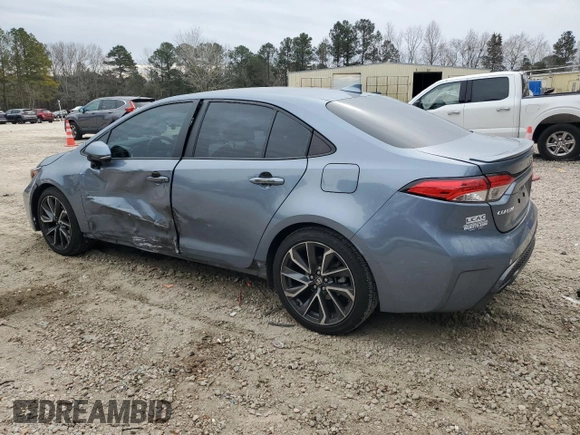 2020 Toyota Corolla SE with VIN 5YFS4RCE8LP043648, listed as a Copart auction lot 41740025 with 109,298 mi miles and Salvage Title. Bid and sale history available at DreamBid. Image 2.