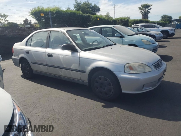 1999 Honda Civic LX z VIN 2HGEJ6675XH562090, wystawiony jako Copart lot #54111445 z przebiegiem 202 417 mil mil oraz Czysty tytuł • Clean title. Historia ofert i sprzedaży dostępna na DreamBid. Obrazek 4.