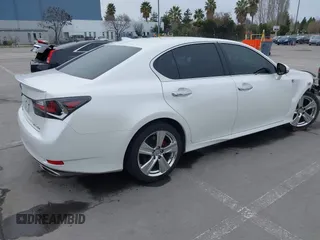 2016 Lexus GS 350 with VIN JTHBZ1BLXGA002689, listed as a IAAI auction lot 41555272 with 91,781 mi miles. Bid and sale history available at carsss.com. Image 4.