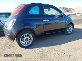 2012 FIAT 500 Pop with VIN 3C3CFFDRXCT280559, listed as a IAAI auction lot 42078063 with 60,922 mi miles. Bid and sale history available at carsss.com. Image 4.