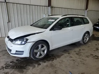 2016 Volkswagen Golf SportWagen TSI S with VIN 3VWC17AU9GM514311, listed as a Copart auction lot 71973774 with 133,455 mi miles and Salvage Title. Bid and sale history available at carsss.com. Image 1.