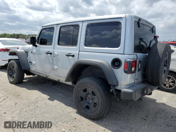 2024 Jeep Wrangler Sport S z VIN 1C4PJXDGXRW289295, wystawiony jako Copart lot #49031105 z przebiegiem 3 358 mil mil oraz Szkoda całkowita • Salvage title. Historia ofert i sprzedaży dostępna na DreamBid. Obrazek 2.