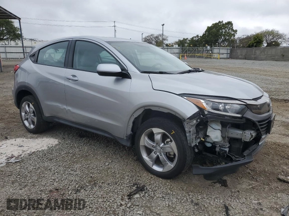 2021 Honda HR-V LX with VIN 3CZRU5H34MM721569, listed as a Copart auction lot 50612705 with 22,146 mi miles and Salvage Title. Bid and sale history available at carsss.com. Image 4.