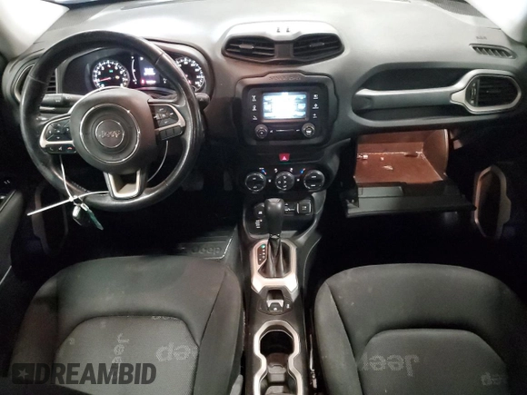 2016 Jeep Renegade Latitude with VIN ZACCJBBT9GPD70705, listed as a Copart auction lot 53344845 with 195,588 mi miles and Clean Title. Bid and sale history available at carsss.com. Image 8.