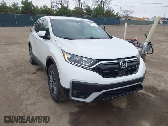 2022 Honda CR-V EX-L with VIN 7FARW2H83NE024124, listed as a IAAI auction lot 42062332 with 18,413 mi miles and . Bid and sale history available at DreamBid. Image 1.