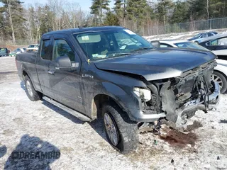 2015 Ford F-150 XLT with VIN 1FTEX1EP4FFC81402, listed as a IAAI auction lot 41352431 with 186,548 mi miles. Bid and sale history available at carsss.com. Image 1.