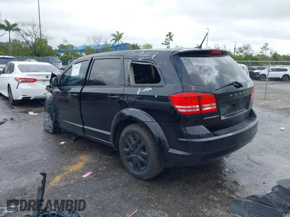 2014 Dodge Journey American Value Pkg with VIN 3C4PDCAB9ET170601, listed as a IAAI auction lot 41197807 with Not Provided miles. Bid and sale history available at carsss.com. Image 3.