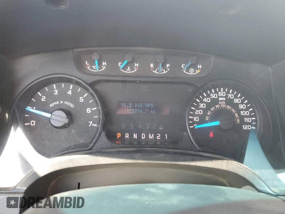 2014 Ford F-150 XL with VIN 1FTMF1CM2EKF62367, listed as a Copart auction lot 51182715 with 155,816 mi miles and Clean Title. Bid and sale history available at carsss.com. Image 9.