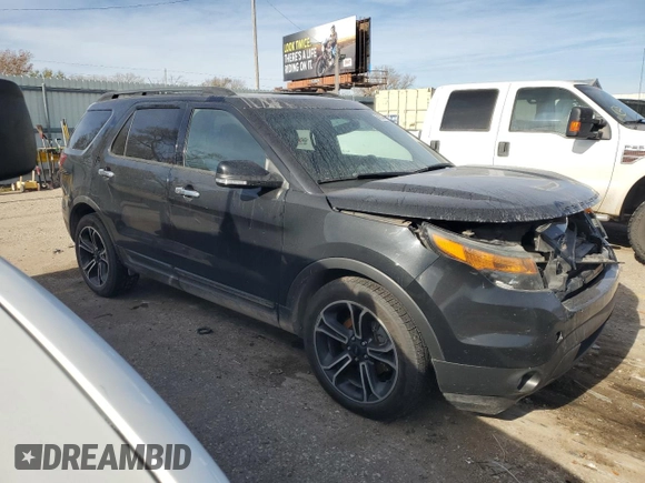 2013 Ford Explorer Sport z VIN 1FM5K8GT2DGC59614, wystawiony jako Copart lot #81753174 z przebiegiem 170 397 mil mil oraz Szkody całkowita. Historia ofert i sprzedaży dostępna na DreamBid. Obrazek 4.
