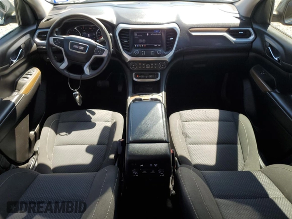 2021 GMC Acadia SLE with VIN 1GKKNKLA2MZ166553, listed as a Copart auction lot 49886505 with 43,241 mi miles and Salvage Title. Bid and sale history available at DreamBid. Image 8.