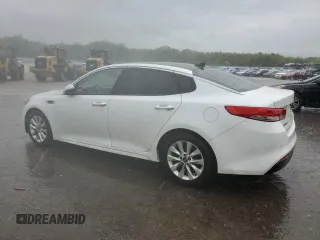 2016 Kia Optima EX with VIN 5XXGU4L35GG013206, listed as a Copart auction lot 51150455 with 166,865 mi miles and Salvage Title. Bid and sale history available at carsss.com. Image 2.