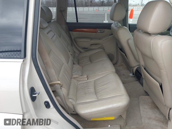 2003 Lexus GX 470 with VIN JTJBT20X630011479, listed as a IAAI auction lot 41556491 with 310,198 mi miles and . Bid and sale history available at DreamBid. Image 8.