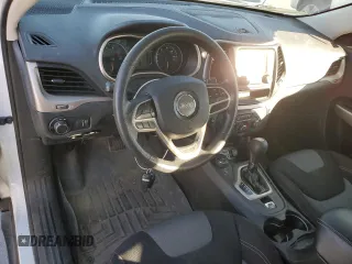 2017 Jeep Cherokee Sport with VIN 1C4PJMAS4HD234617, listed as a Copart auction lot 80662074 with 125,362 mi miles and Salvage title. Bid and sale history available at DreamBid. Image 8.