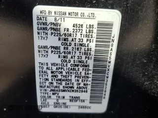 2012 Nissan Rogue SV with VIN JN8AS5MVXCW352946, listed as a Copart auction lot 53124875 with 99,248 mi miles and Salvage Title. Bid and sale history available at carsss.com. Image 13.