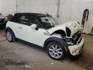 2015 MINI Convertible S с VIN WMWZP3C54F2A90956, выставлен на аукционе Copart как лот 57052545 с пробегом 39 096 миль миль и Списание • Salvage title. История ставок и продаж доступна на DreamBid. Изображение 4.
