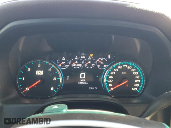 2018 GMC Sierra 1500 Denali z VIN 3GTU2PEJ0JG128872, wystawiony jako Copart lot #42257025 z przebiegiem 110 182 mil mil oraz Szkoda całkowita • Salvage title. Historia ofert i sprzedaży dostępna na DreamBid. Obrazek 9.
