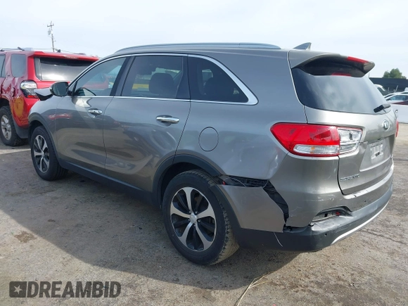 2016 Kia Sorento EX with VIN 5XYPH4A14GG002523, listed as a IAAI auction lot 41576679 with 112,787 mi miles. Bid and sale history available at carsss.com. Image 3.