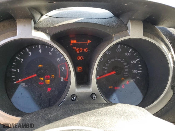 2016 Nissan Juke SL with VIN JN8AF5MV1GT658414, listed as a Copart auction lot 75706984 with 78,946 mi miles and Salvage Title. Bid and sale history available at carsss.com. Image 9.
