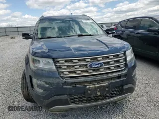 2017 Ford Explorer XLT with VIN 1FM5K8D87HGA74576, listed as a Copart auction lot 52986425 with Not Provided miles and Salvage Title. Bid and sale history available at DreamBid. Image 11.