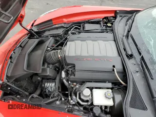 2017 Chevrolet Corvette Grand Sport 2LT with VIN 1G1YY2D79H5112303, listed as a Copart auction lot 73405874 with 23,745 mi miles and Salvage Title. Bid and sale history available at carsss.com. Image 11.