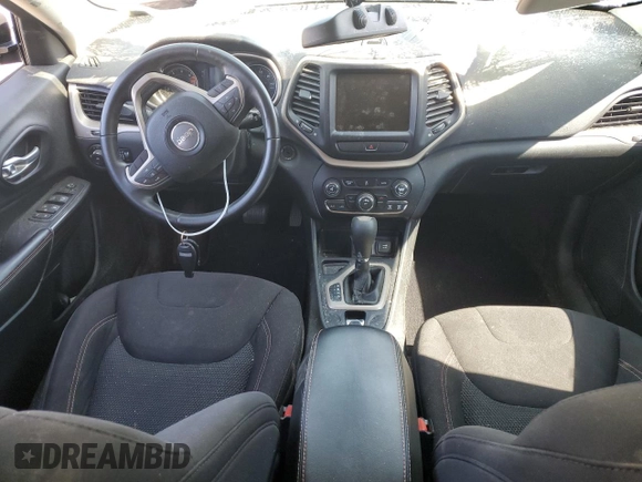 2016 Jeep Cherokee 75th Anniversary with VIN 1C4PJLCBXGW281127, listed as a Copart auction lot 50680515 with 95,985 mi miles and Salvage Title. Bid and sale history available at carsss.com. Image 8.