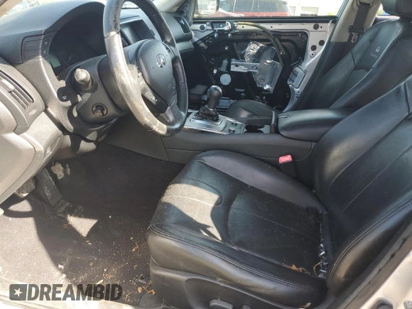 2013 Infiniti G37 Journey with VIN JN1CV6AP0DM720347, listed as a Copart auction lot 54224335 with Not provided miles and Salvage title. Bid and sale history available at DreamBid. Image 7.