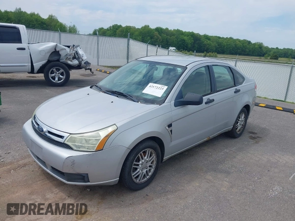 2008 Ford Focus SE with VIN 1FAHP35N38W218761, listed as a IAAI auction lot 42172223 with 207,167 mi miles and . Bid and sale history available at carsss.com. Image 2.