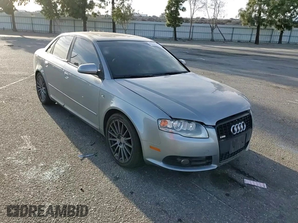 2007 Audi A4 2.0T with VIN WAUBF78E87A113423, listed as a Copart auction lot 43648765 with 114,734 mi miles and Salvage Title. Bid and sale history available at carsss.com. Image 11.