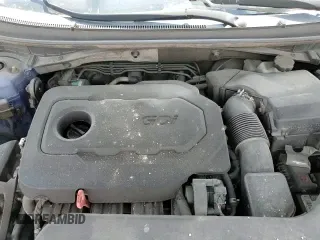 2017 Hyundai Sonata 2.4L with VIN 5NPE24AF7HH455565, listed as a Copart auction lot 80130795 with 142,837 mi miles and Salvage title. Bid and sale history available at DreamBid. Image 15.