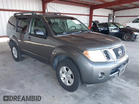 2008 Nissan Pathfinder SE with VIN 5N1AR18B58C654973, listed as a IAAI auction lot 42795855 with 197,071 mi miles and . Bid and sale history available at DreamBid. Image 1.