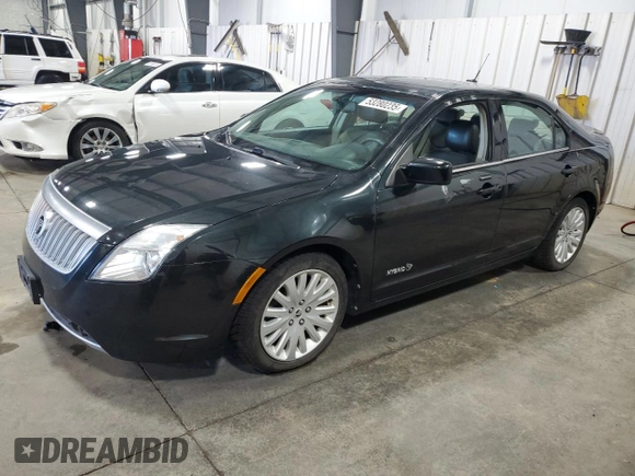 2010 Mercury Milan Hybrid with VIN 3MEDM0L32AR659094, listed as a Copart auction lot 53280235 with 127,393 mi miles and Clean Title. Bid and sale history available at carsss.com. Image 1.