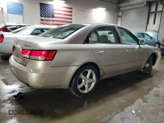 2006 Hyundai Sonata GLS with VIN 5NPEU46F36H108976, listed as a Copart auction lot 51104495 with 166,488 mi miles and Salvage Title. Bid and sale history available at DreamBid. Image 3.