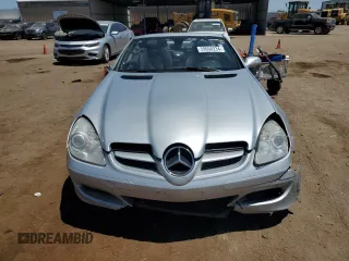 2007 Mercedes-Benz SLK-Class 3.5L with VIN WDBWK56F47F145383, listed as a Copart auction lot 59658234 with 106,491 mi miles and Salvage Title. Bid and sale history available at carsss.com. Image 5.