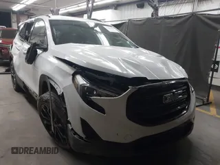 2021 GMC Terrain SLE z VIN 3GKALMEV2ML396873, wystawiony jako IAAI lot #42000285 z przebiegiem 81 038 mil mil oraz . Historia ofert i sprzedaży dostępna na DreamBid. Obrazek 1.