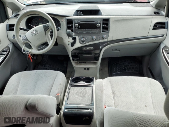 2012 Toyota Sienna LE AAS with VIN 5TDKK3DC4CS253719, listed as a Copart auction lot 63990175 with 155,561 mi miles and Salvage title. Bid and sale history available at DreamBid. Image 8.