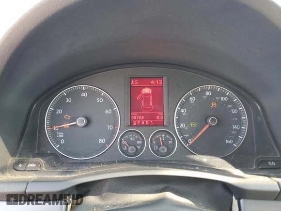 2009 Volkswagen Eos Komfort с VIN WVWBA71F99V016053, выставлен на аукционе Copart как лот 61002885 с пробегом 90 768 миль миль и Чистый • Clean title. История ставок и продаж доступна на DreamBid. Изображение 9.
