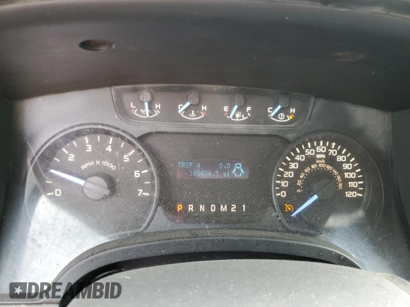 2011 Ford F-150 XL с VIN 1FTMF1EM1BFC21219, выставлен на аукционе Copart как лот 77888384 с пробегом 193 434 миль миль и Списание • Salvage title. История ставок и продаж доступна на DreamBid. Изображение 9.