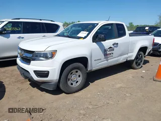 2018 Chevrolet Colorado 2WD Work Truck z VIN 1GCHSBEA8J1149178, wystawiony jako IAAI lot #42201189 z przebiegiem 128 046 mil mil oraz . Historia ofert i sprzedaży dostępna na DreamBid. Obrazek 2.