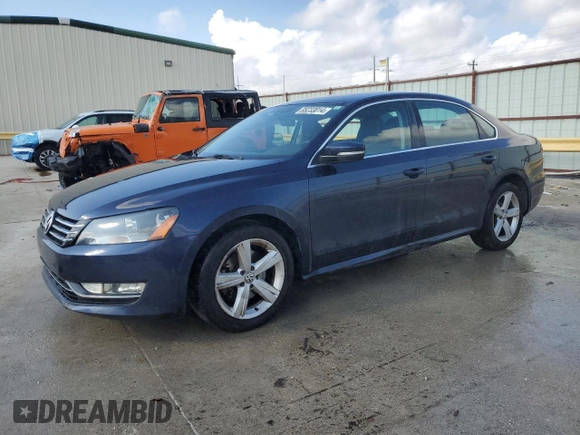 2015 Volkswagen Passat S with VIN 1VWAS7A38FC079955, listed as a Copart auction lot 85233014 with 133,305 mi miles and Salvage title. Bid and sale history available at DreamBid. Image 1.