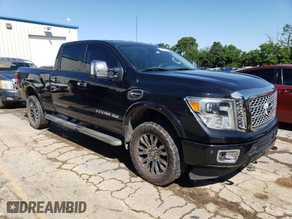 2016 Nissan Titan Pro-4X с VIN 1N6BA1F48GN500861, выставлен на аукционе Copart как лот 46651195 с пробегом 235 134 миль миль и Списание • Salvage title. История ставок и продаж доступна на DreamBid. Изображение 4.