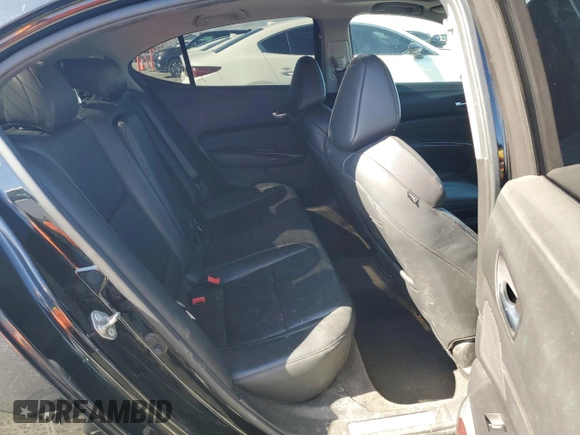 2015 Acura TLX V6 Tech with VIN 19UUB2F54FA013820, listed as a Copart auction lot 46991475 with 103,319 mi miles and Salvage Title. Bid and sale history available at carsss.com. Image 10.