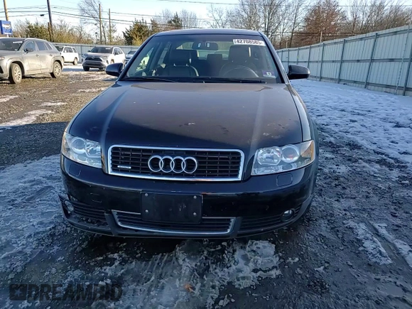 2003 Audi A4 3.0L with VIN WAULT68EX3A338850, listed as a Copart auction lot 42708585 with 54,420 mi miles and Salvage Title. Bid and sale history available at carsss.com. Image 11.