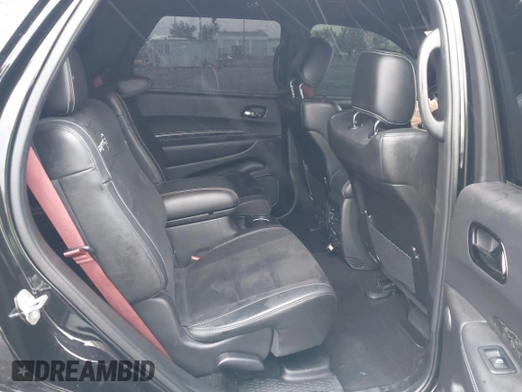 2021 Dodge Durango SRT Hellcat with VIN 1C4SDJH95MC643177, listed as a IAAI auction lot 41007139 with 31,650 mi miles and . Bid and sale history available at DreamBid. Image 8.