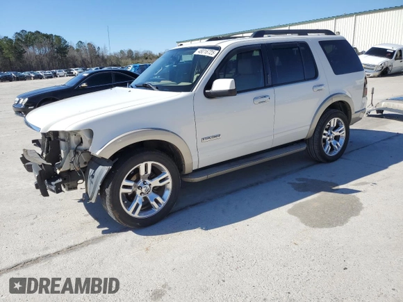 2008 Ford Explorer Eddie Bauer with VIN 1FMEU64E98UA65321, listed as a Copart auction lot 48016725 with 183,605 mi miles and Salvage Title. Bid and sale history available at carsss.com. Image 1.