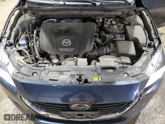 2018 Mazda 3 Grand Touring with VIN 3MZBN1W3XJM213129, listed as a Copart auction lot 50011175 with 95,518 mi miles and Salvage Title. Bid and sale history available at DreamBid. Image 12.