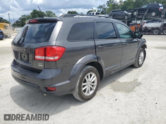 2017 Dodge Journey SXT z VIN 3C4PDCBG9HT515799, wystawiony jako Copart lot #62827975 z przebiegiem 156 215 mil mil oraz Szkoda całkowita • Salvage title. Historia ofert i sprzedaży dostępna na DreamBid. Obrazek 3.